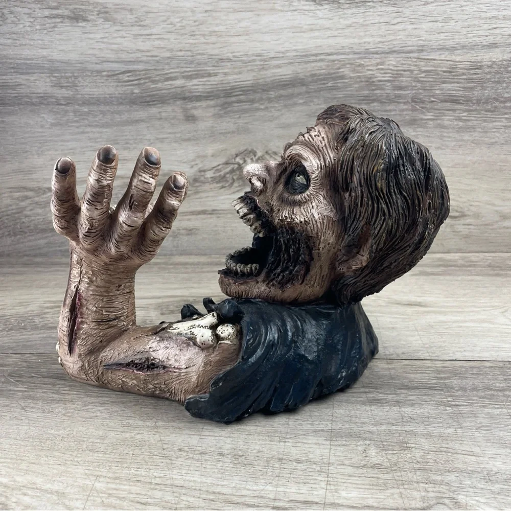 Ebros Spooky Walking Undead Zombie Drinking Wine Bottle Holder